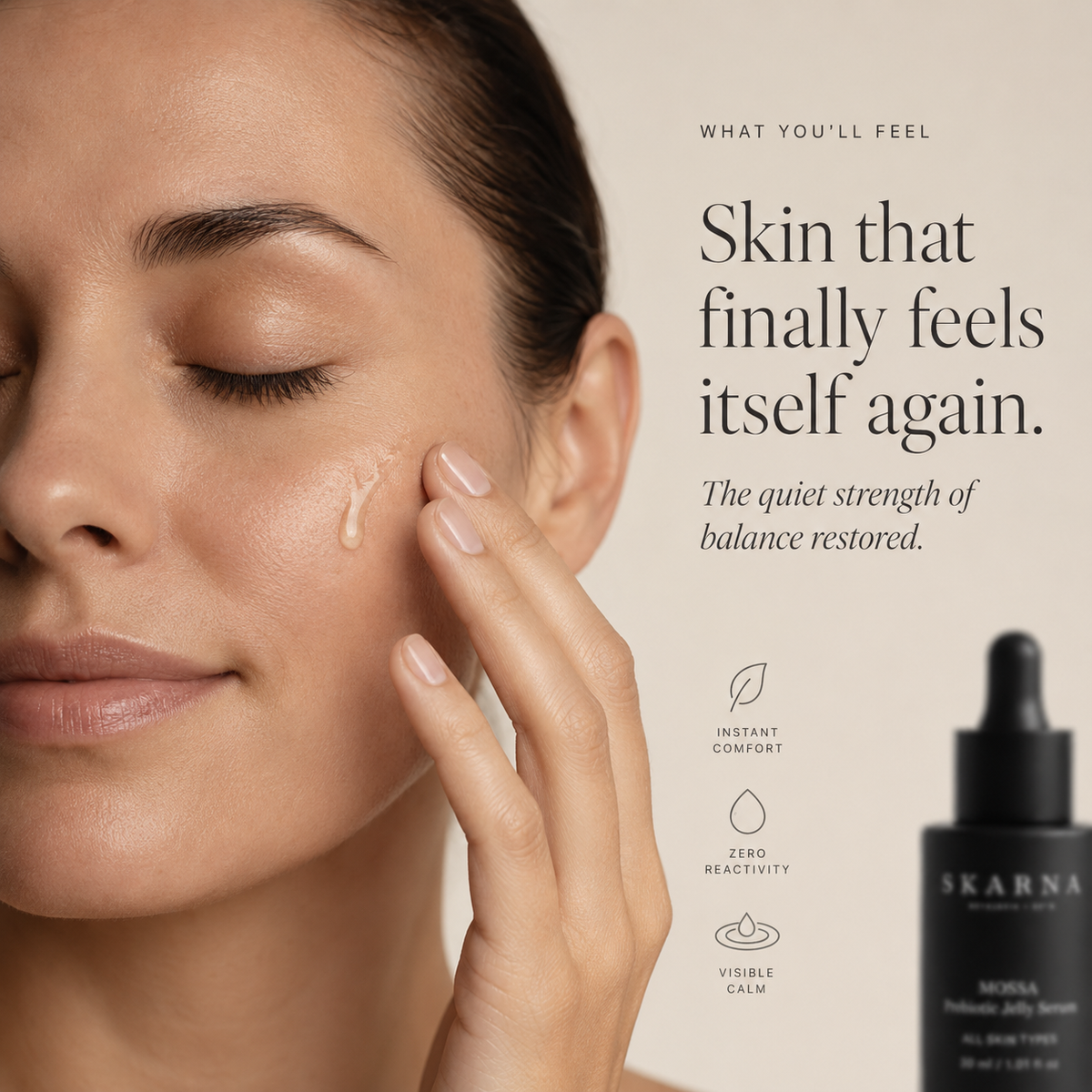 MOSSA Prebiotic Jelly Serum