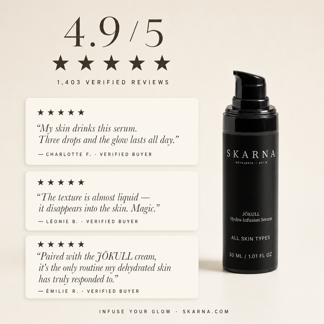 JÖKULL Hydra-Infusion Serum