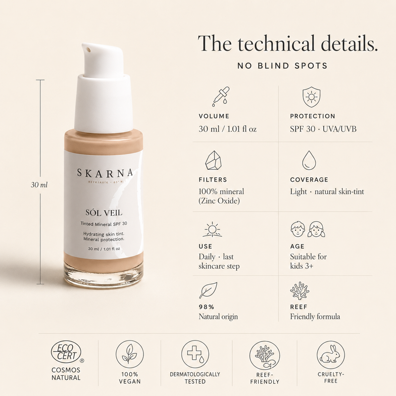 SÓL VEIL Tinted Mineral SPF 30