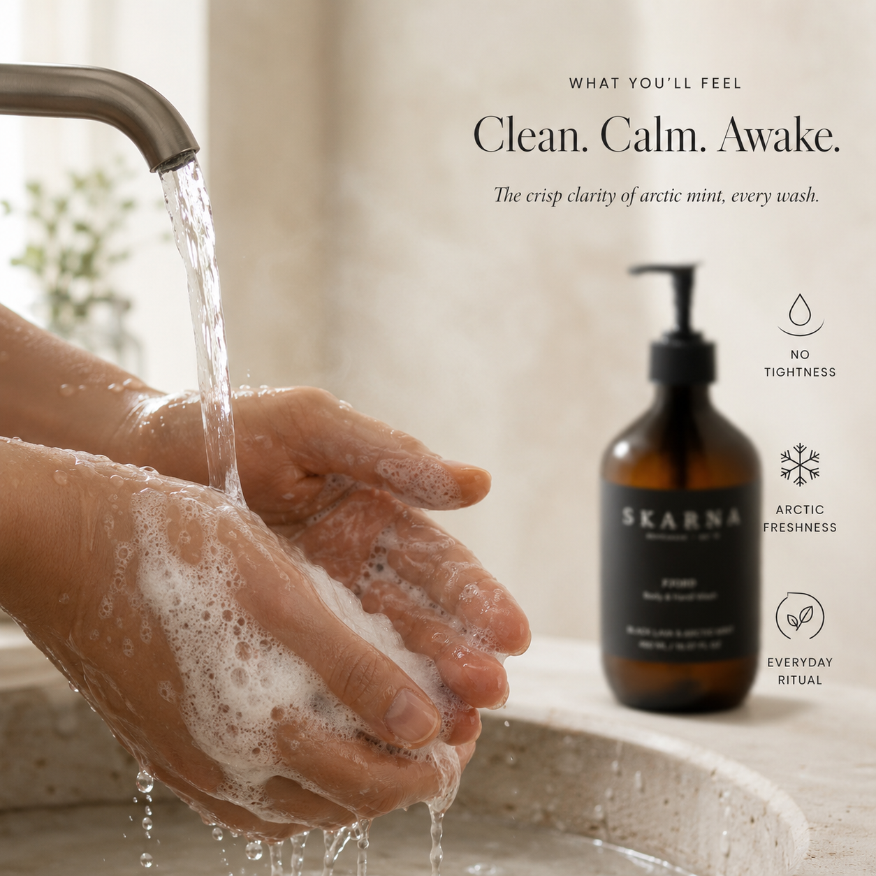 FJORD Body & Hand Wash – White Cedar & Peppermint