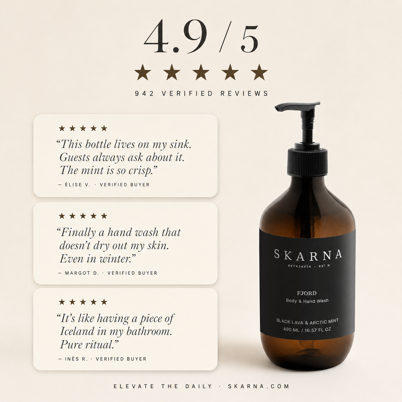 FJORD Body & Hand Wash – White Cedar & Peppermint