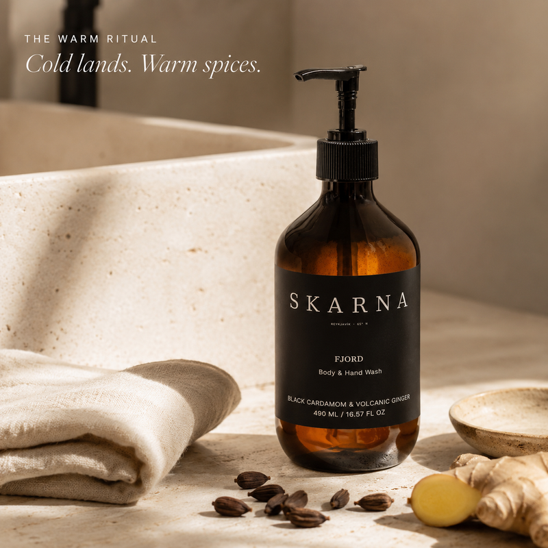 FJORD Body & Hand Wash – Black Cardamom & Volcanic Ginger