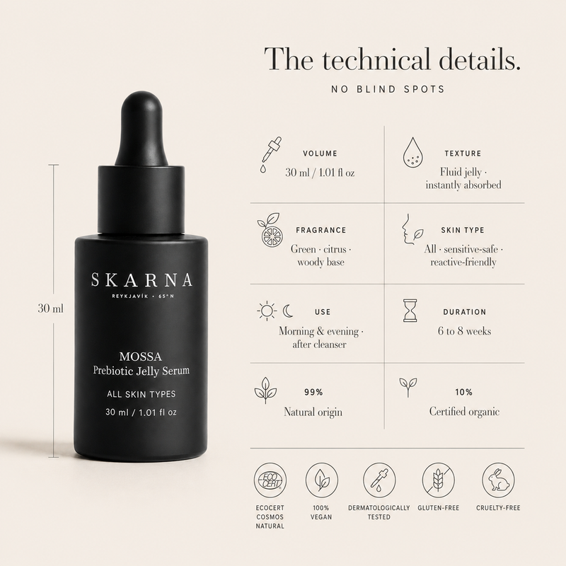 MOSSA Prebiotic Jelly Serum