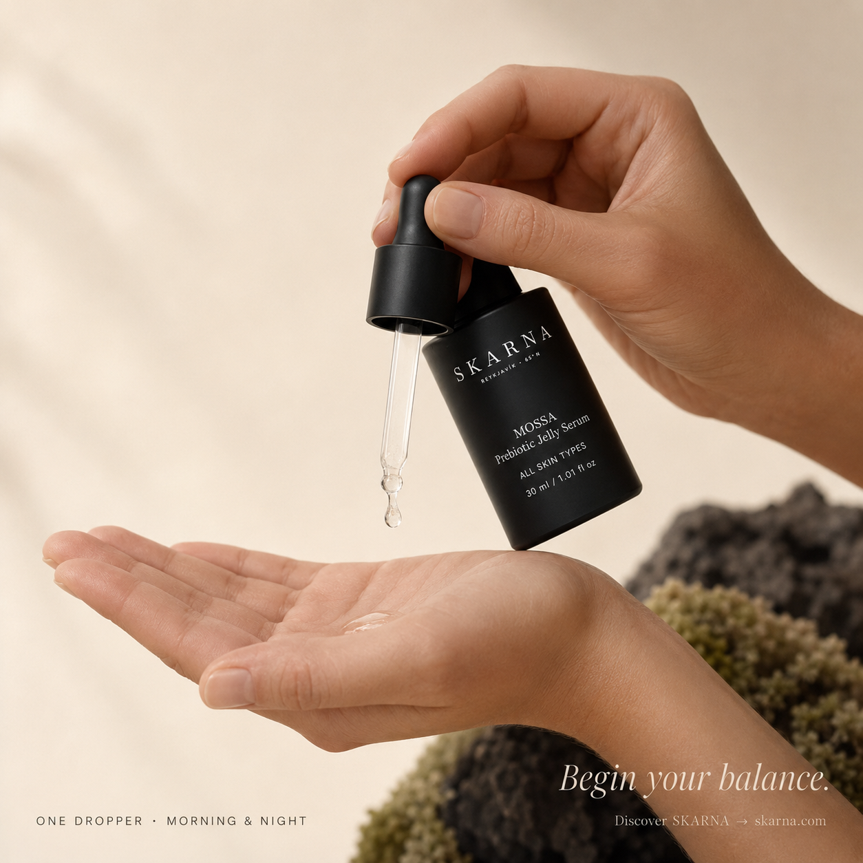 MOSSA Prebiotic Jelly Serum