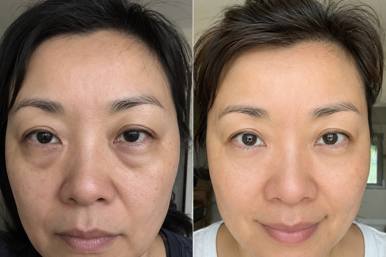 Maya T. — before and after