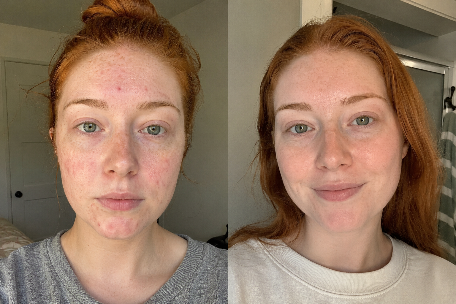 Léa R. — before and after