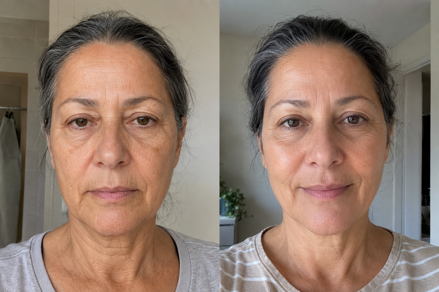 Brigitte M. — before and after