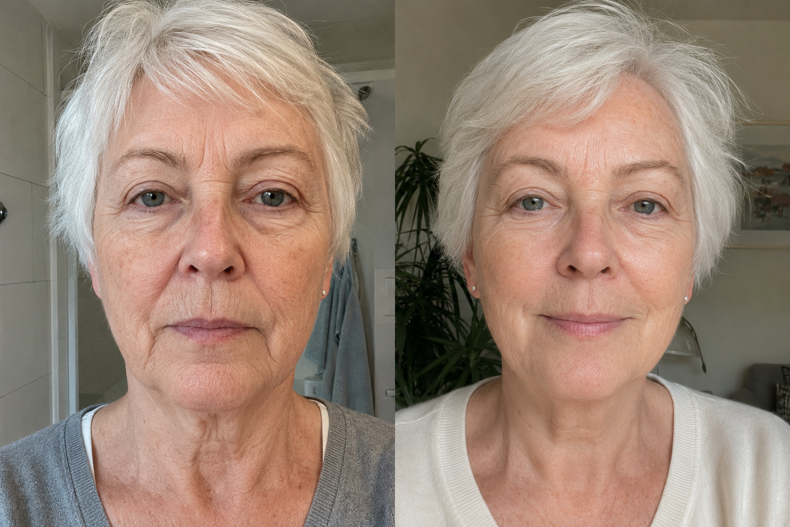 ELDUR Age-Defy Cream — before and after