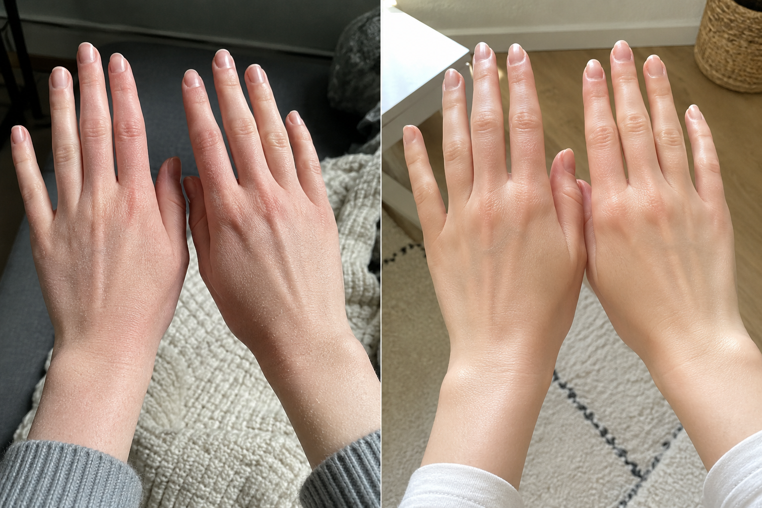 Juliette F. — before and after