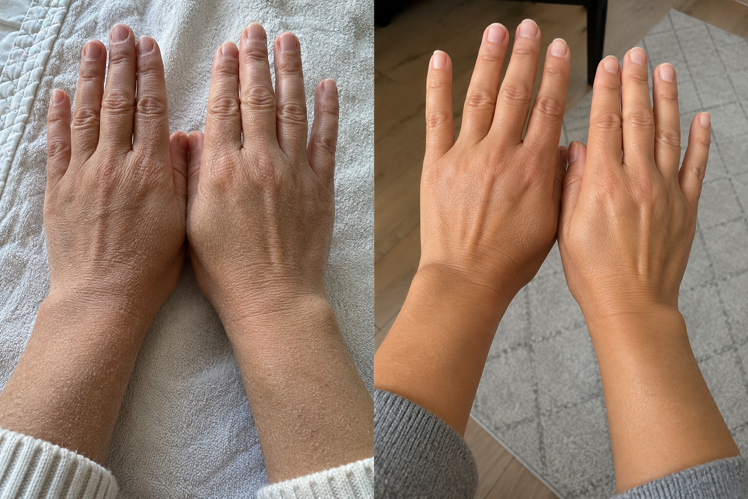 Margot L. — before and after