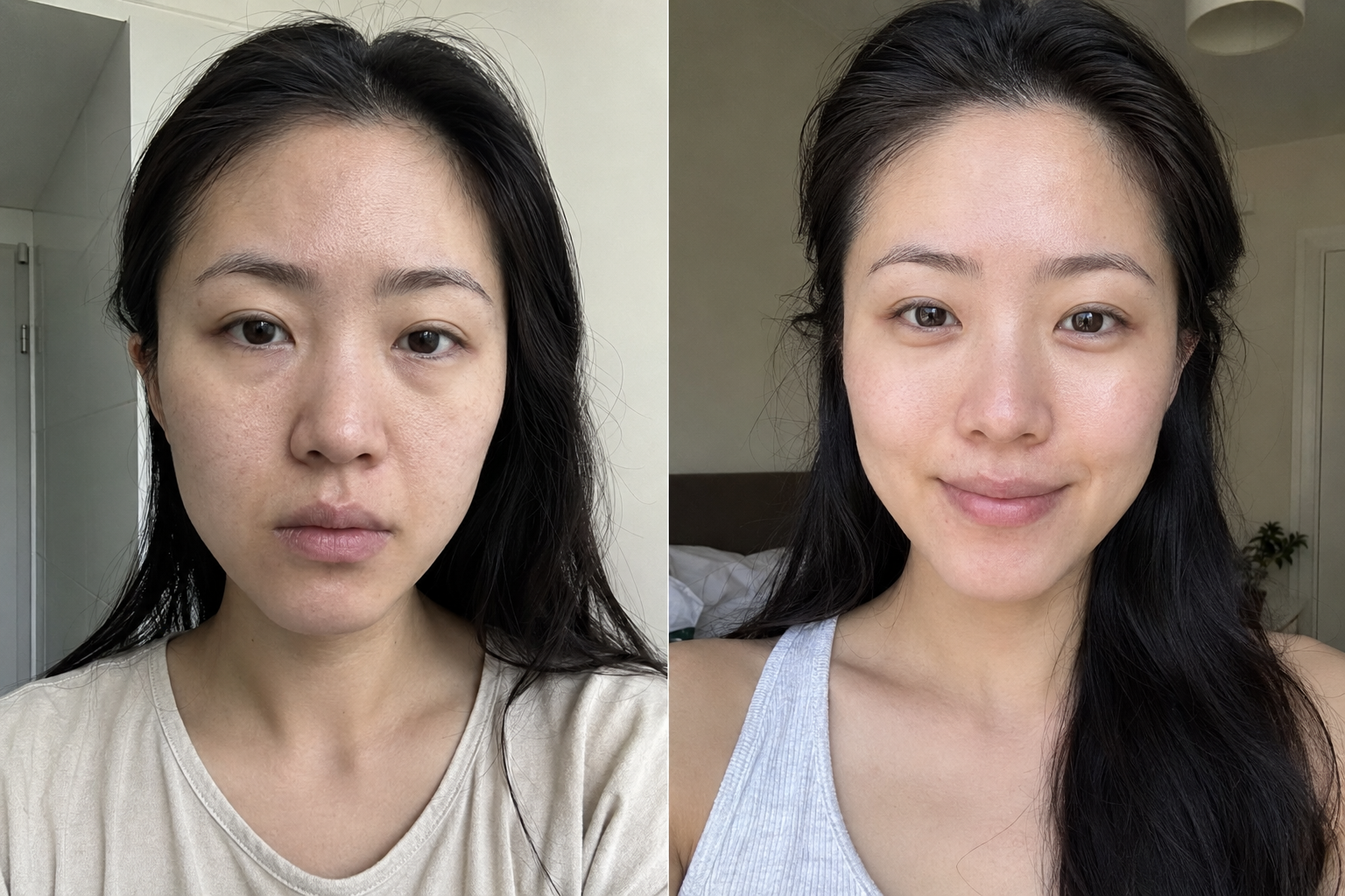 Mathilde R. — before and after