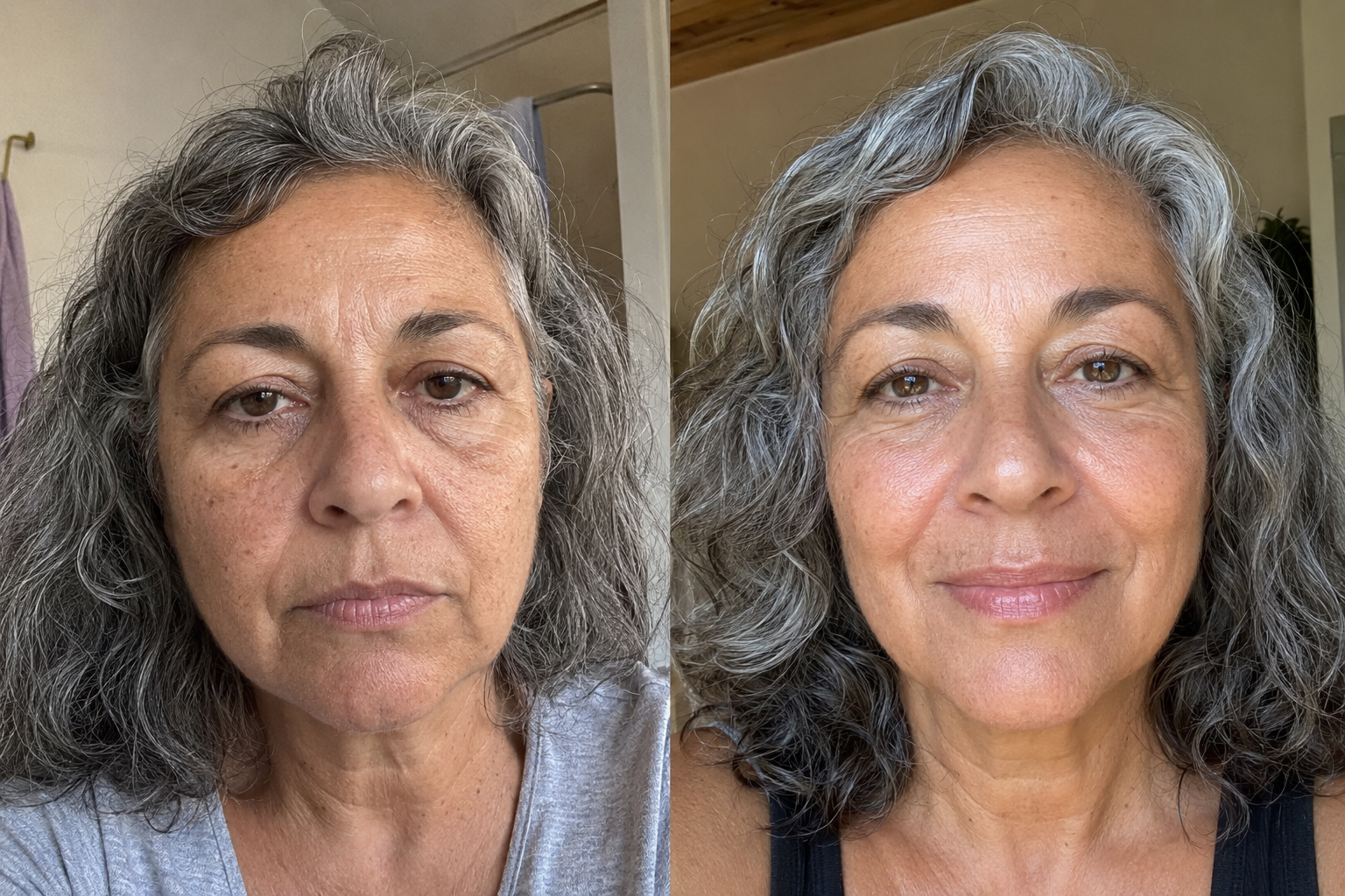 HEKLA Volcanic Polish — before and after
