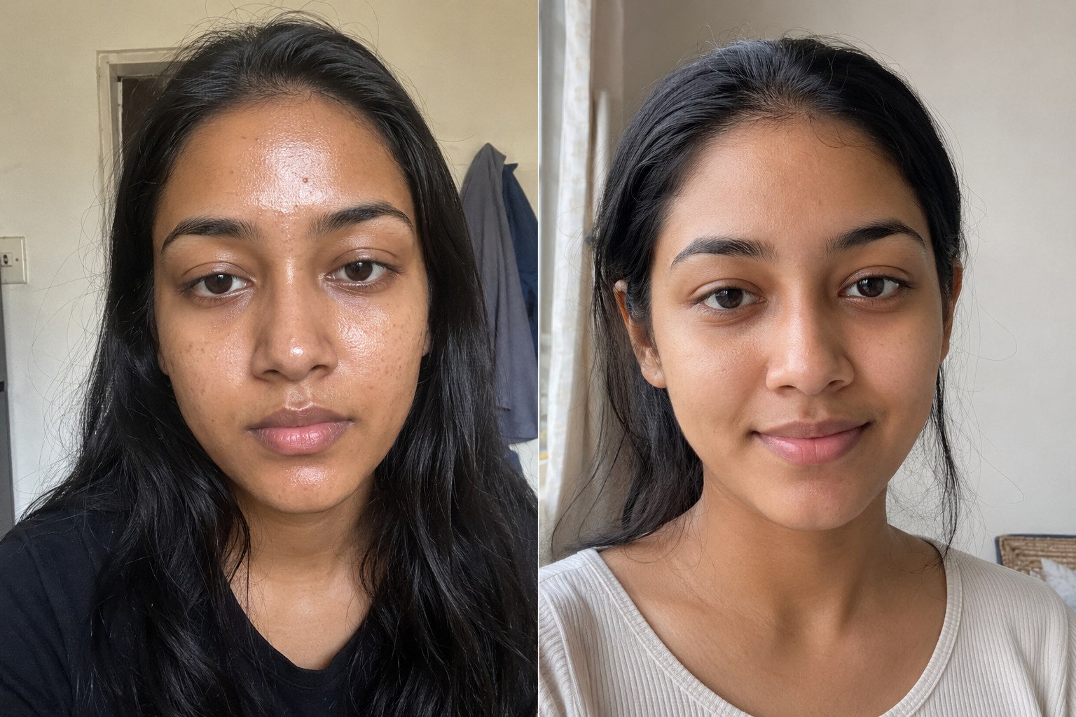 Manon F. — before and after
