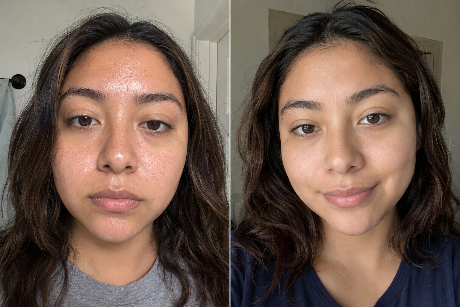 Élodie M. — before and after