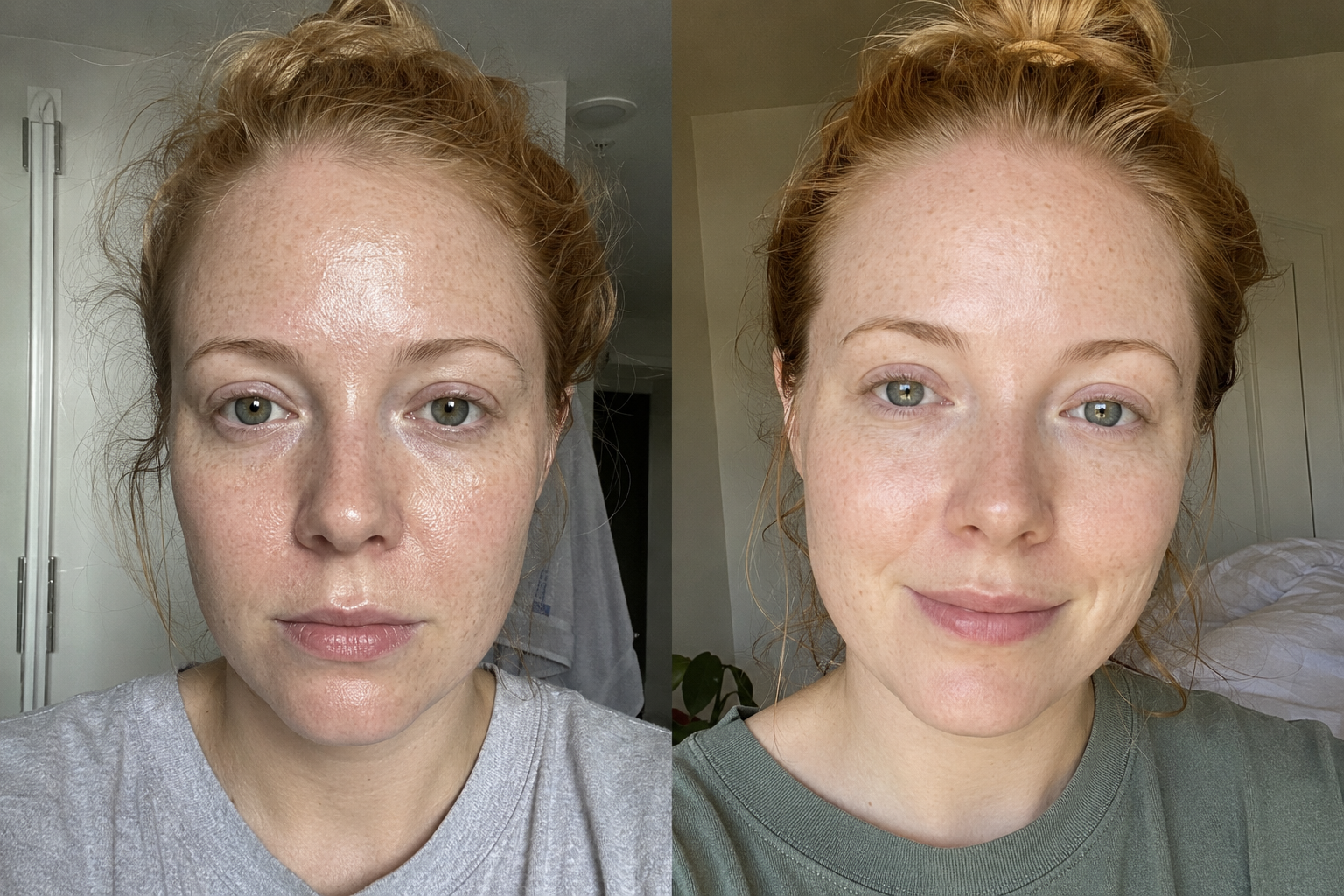 JÖKULL Daily Hydra-Cream — before and after