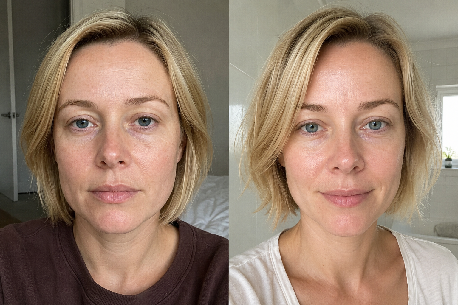 Marika B. — before and after