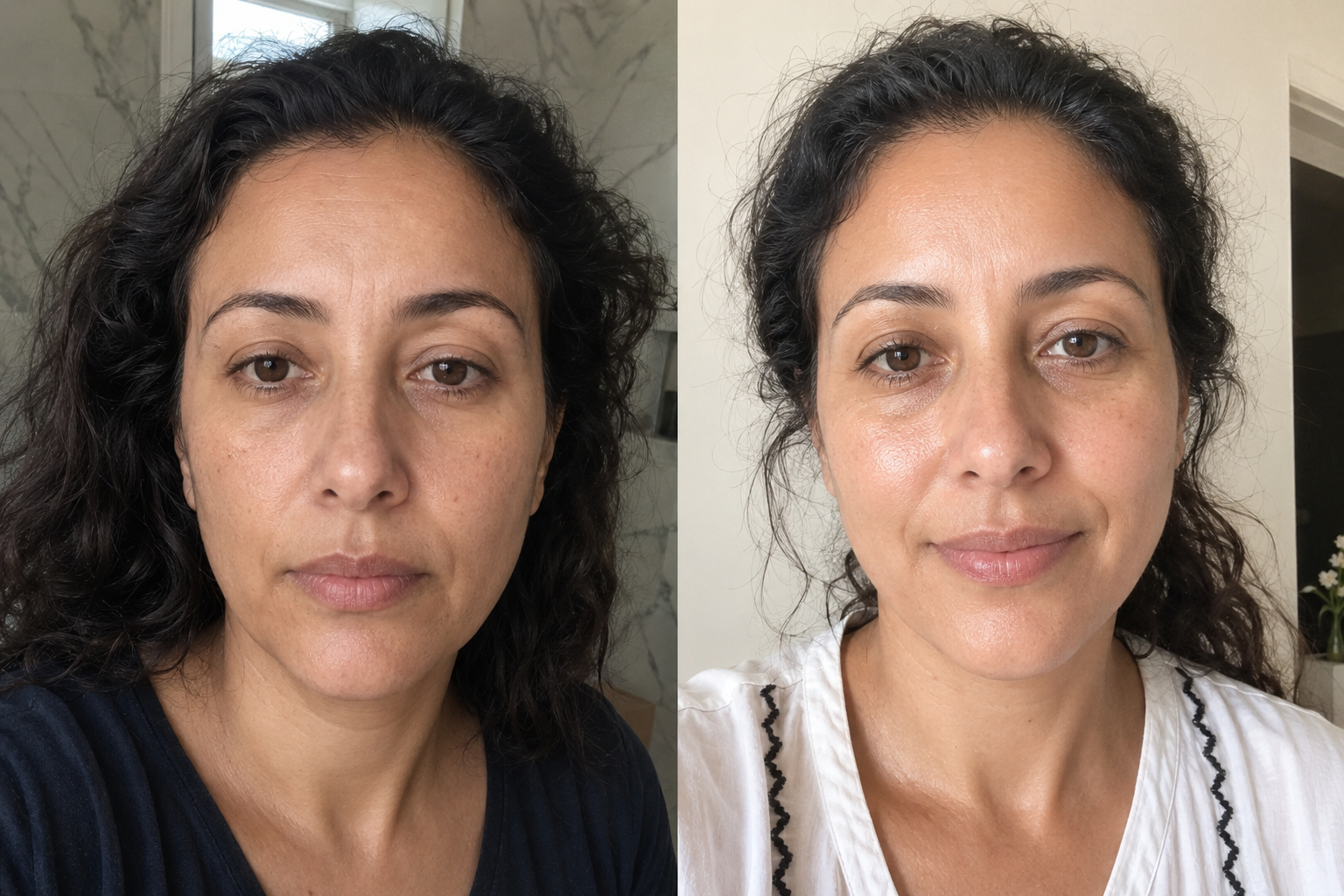 Léa B. — before and after