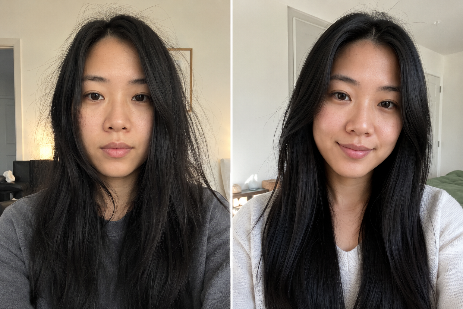 Sigrún H. — before and after