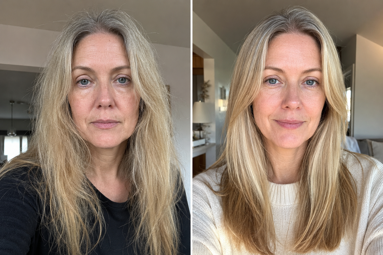 Camille R. — before and after