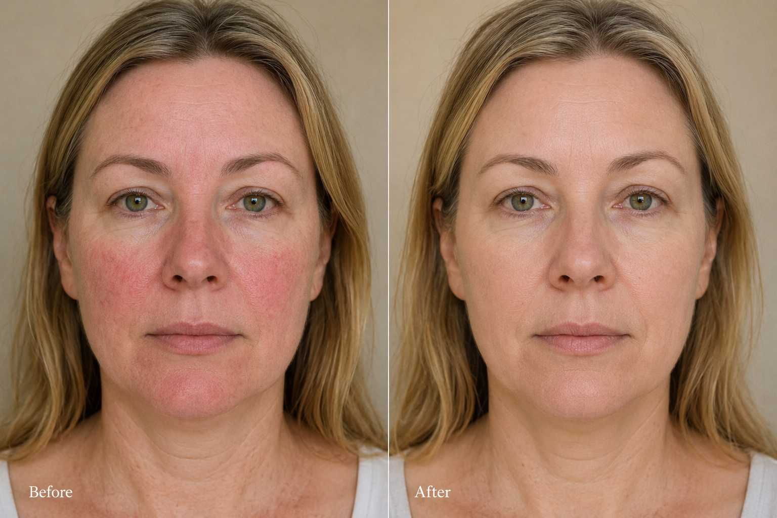 Eline M. — before and after