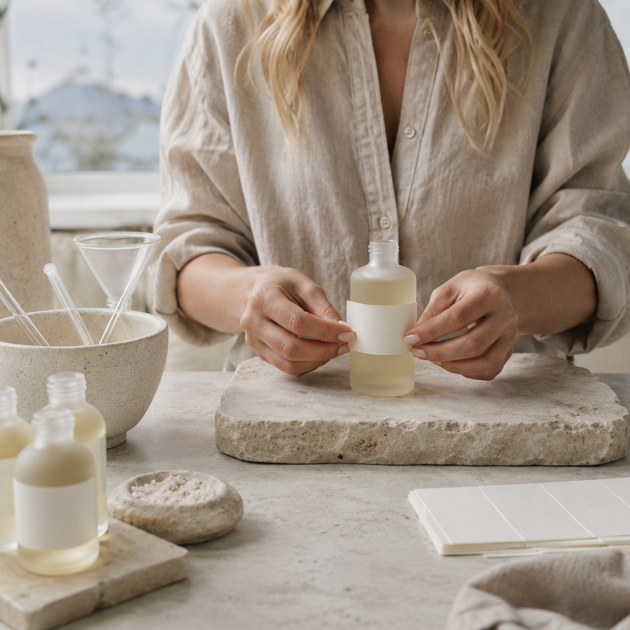 Made slowly, cold-pressed