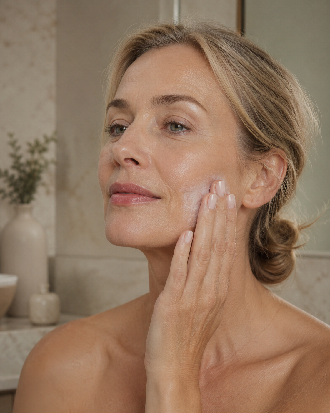 ELDUR Age-Defy Cream — the product in use