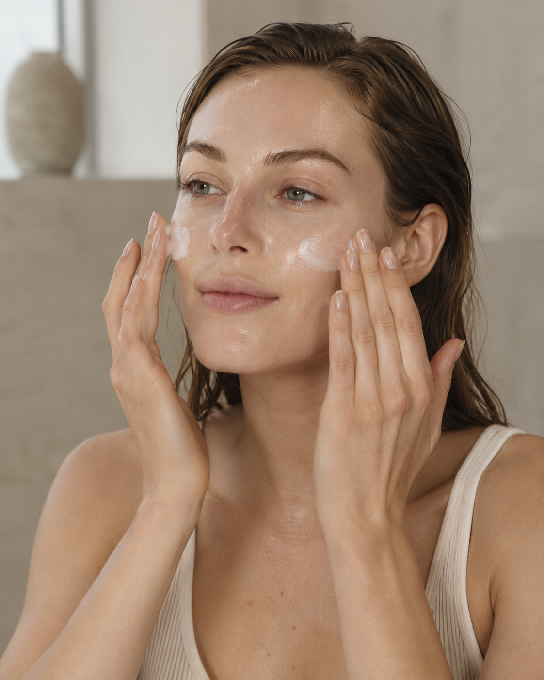 JÖKULL Daily Hydra-Cream — the product in use