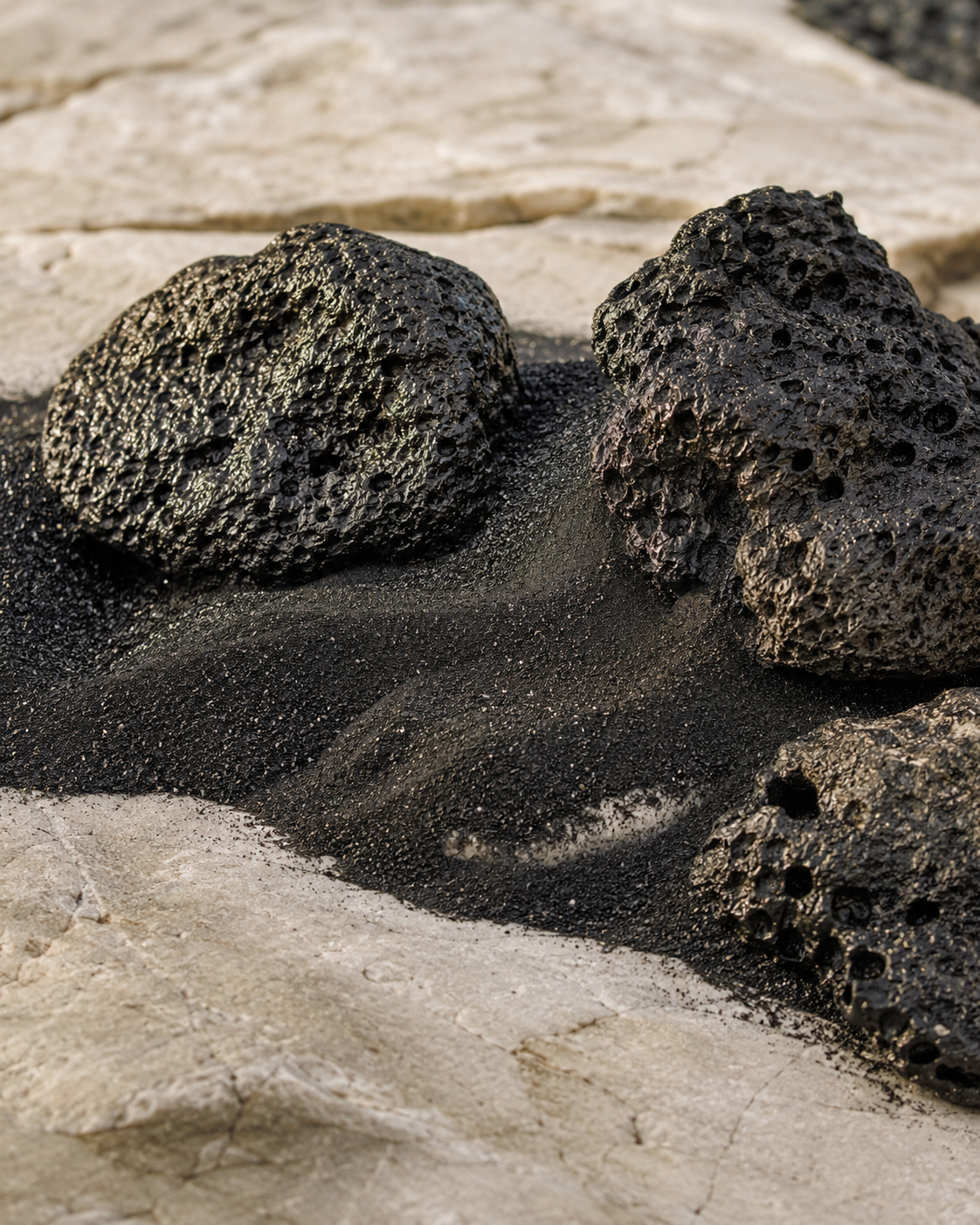 Volcanic minerals